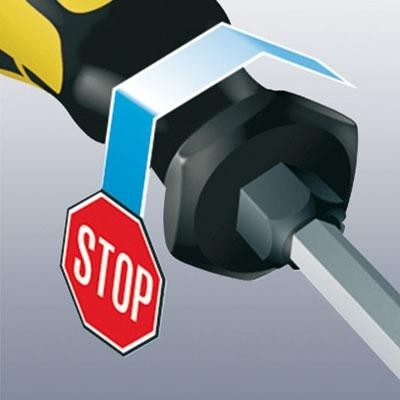 Отвертка ударная WERA Kraftform Plus Серия 900 932 AS 1.2 х 7,0 х 138MM   WE-018302 WE-018302 - изображение 2