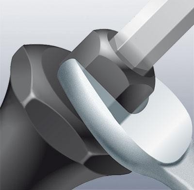 Отвертка ударная WERA Kraftform Plus Серия 900 932 A 0,8 х 4,5 х 90 MM   WE-018262 WE-018262 - изображение 5