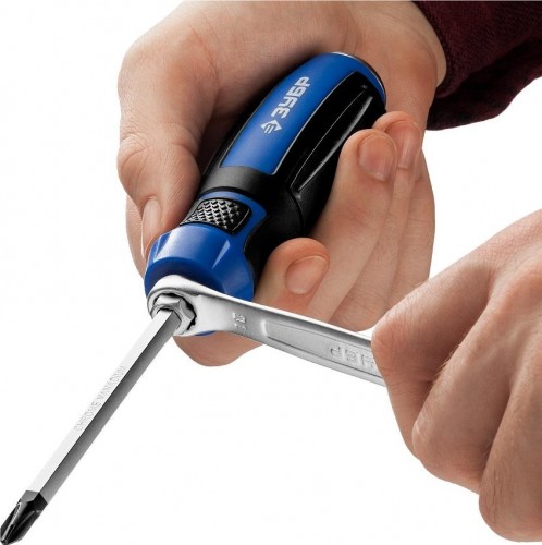 Отвертка ударная ЗУБР ПРОФЕССИОНАЛ PH2x100 мм 25272-2 - изображение 5