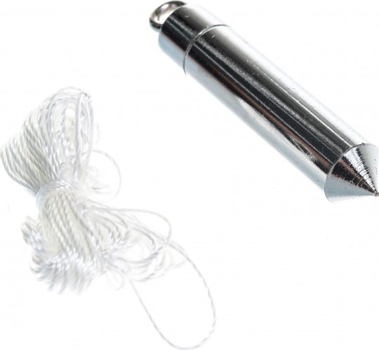 Отвес строительный Biber 43 030 (0,3кг) тов-153759