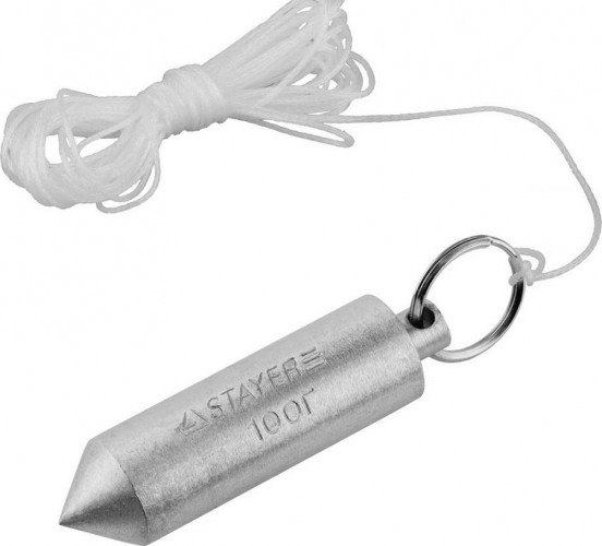Отвес строительный STAYER "MASTER" со шнуром 100 гр. 0635-10 0635-10_z01