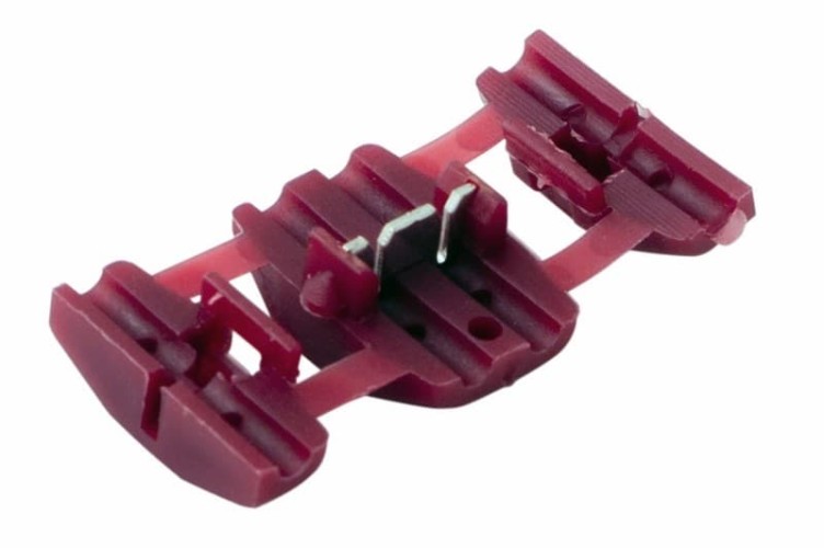 Ответвитель REXANT 08-0791 ( уп 100 шт ) 0.5-0.75мм² (3MY) красный 08-0791