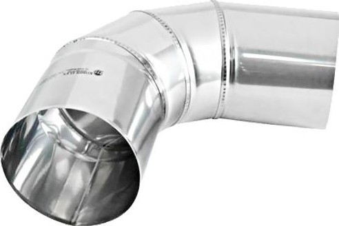 Отвод 120 мм MASTER 90* 0,7 мм оц. 4013.261