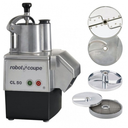 ОВОЩЕРЕЗКА ROBOT COUPE CL50 1Ф. С НАБОРОМ ИЗ 5 ДИСКОВ 1960WCL50