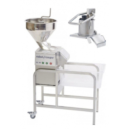 Овощерезка ROBOT COUPE CL55 2 воронки 3 ф.