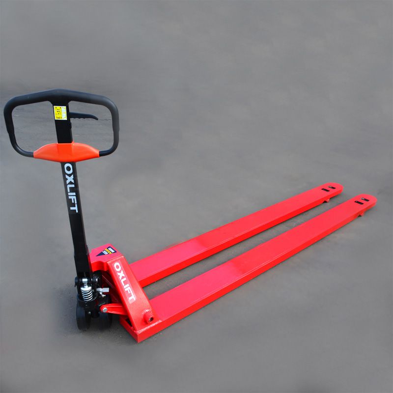 Длинновильная гидравлическая тележка OX50-250 OXLIFT 2,5 м 5 т - изображение 2