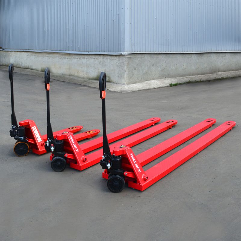Длинновильная гидравлическая тележка OX50-250 OXLIFT 2,5 м 5 т - изображение 4