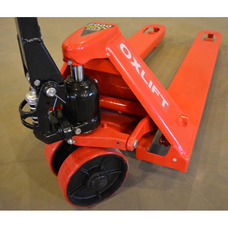 Ручная гидравлическая тележка OXLIFT OX20-PU115 - изображение 2