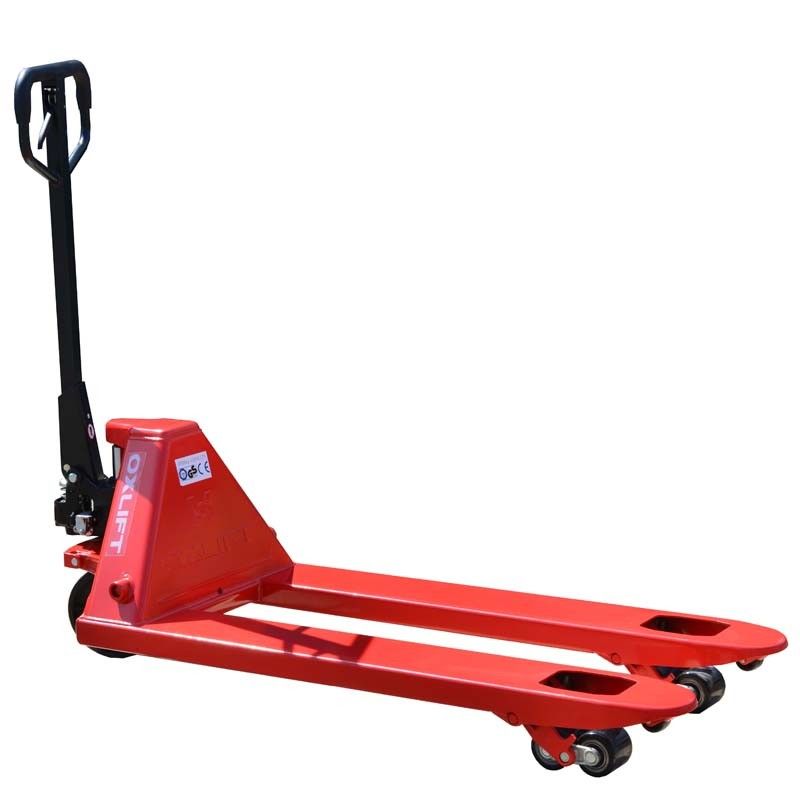 Ручная гидравлическая тележка OXLIFT OX25-PU115 - изображение 2