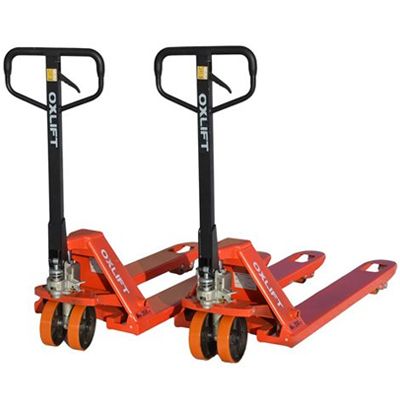 Узковильная гидравлическая тележка OXLIFT OX25-PU115(W450)