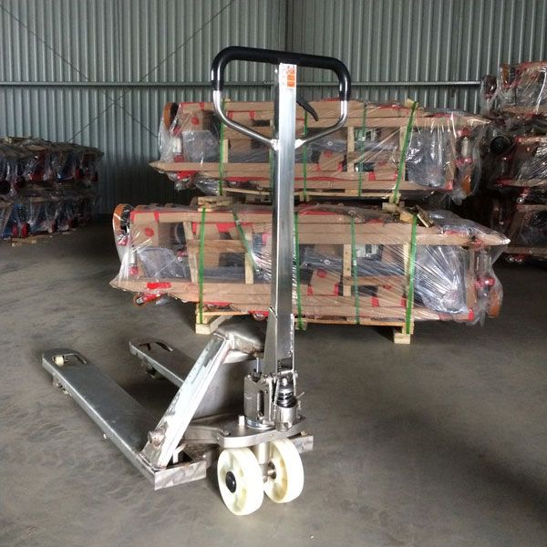 Гидравлическая тележка из нержавеющей стали OXLIFT OX25-Steel - изображение 2