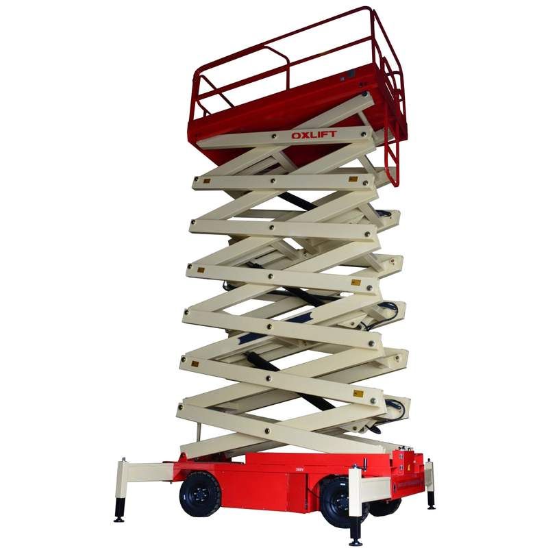 Ножничный подъемник OXLIFT QX-040-160 AC/DC 16000 мм 400 кг