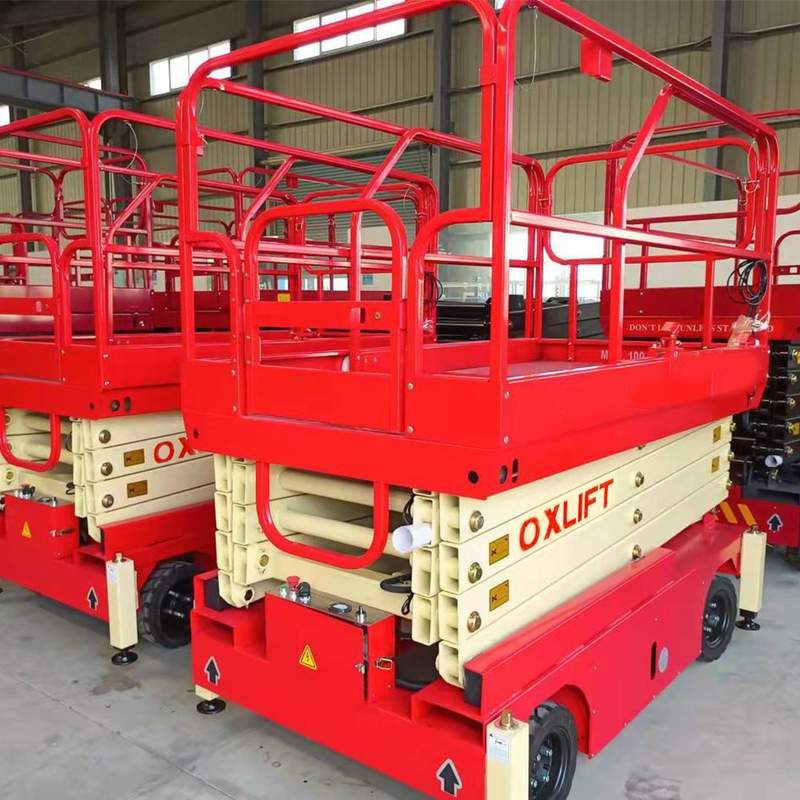 Ножничный подъемник OXLIFT QX-050-120 AC/DC 12000 мм 500 кг - изображение 2