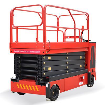 Самоходный ножничный подъемник OXLIFT QZ-030-090 WD 9000 мм 300 кг - изображение 2