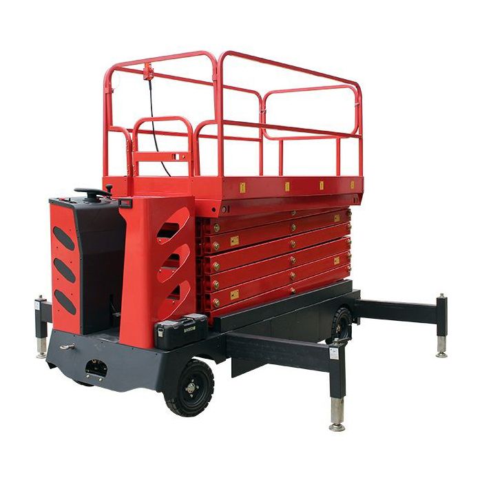 Самоходный ножничный подъемник OXLIFT QZ-050-060 WD 6000 мм 500 кг