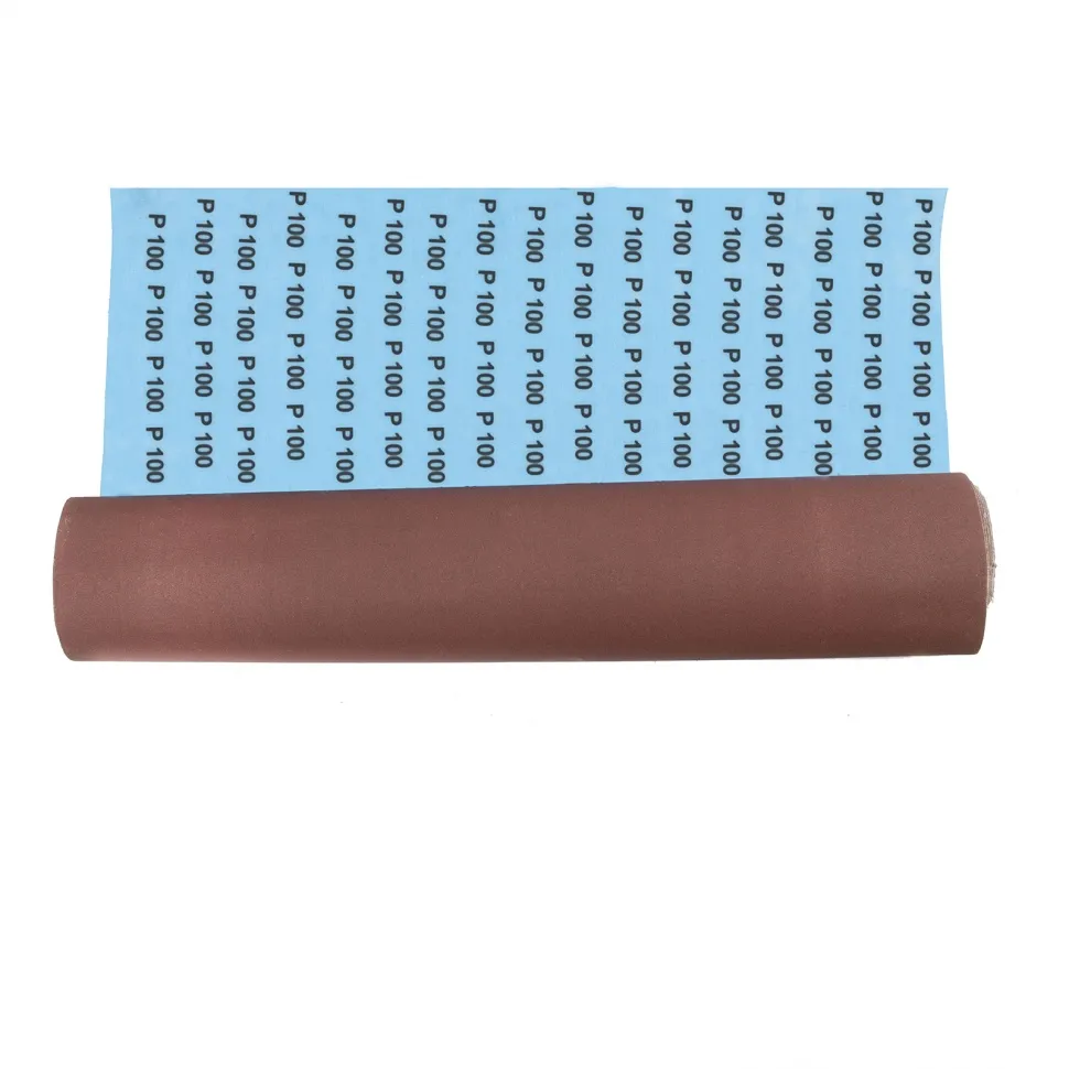 Шкурка на тканевой основе, P 100, 1000 ммх20 м, водостойкая Matrix - изображение 2