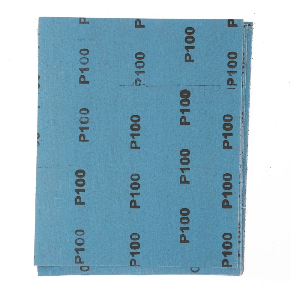 Шлифлист на тканевой основе, P 100, 230х280 мм, 10 шт, водостойкий Matrix - изображение 2