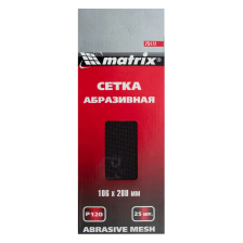 Сетка абразивная, P 120, 106х280 мм, 25 шт Matrix - изображение 9
