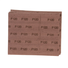 Шлифлист на тканевой основе, P 120, 230х280 мм, 10 шт, влагостойкий Сибртех - изображение 5