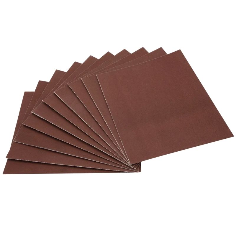 Шлифлист на тканевой основе, P 120, 230х280 мм, 10 шт, водостойкий Matrix