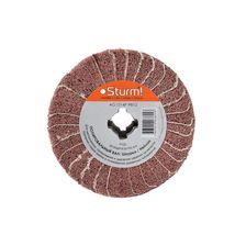 Щетка нейлон/шкурка P 120, d 118 мм - изображение 3