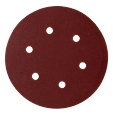 Круг абразивный на ворсовой подложке под липучку, перфорированный, P 150, 150 мм, 5 шт Matrix - изображение 7