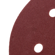 Круг абразивный на ворсовой подложке под липучку, перфорированный, P 150, 150 мм, 5 шт Matrix - изображение 8