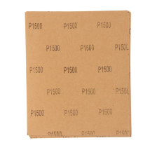 Шлифлист на бумажной основе, P 1500, 230х280 мм, 10 шт, водостойкий Matrix - изображение 5