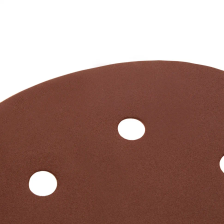 Круг абразивный на ворсовой подложке под липучку, перфорированный, P 220, 150 мм, 5 шт Matrix - изображение 8