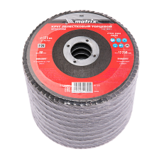 Круг лепестковый торцевой, P 24, 125х22.2 мм Matrix - изображение 10