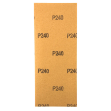 Шлифлист на бумажной основе, P 240, 115х280 мм, 5 шт, водостойкий Matrix - изображение 6