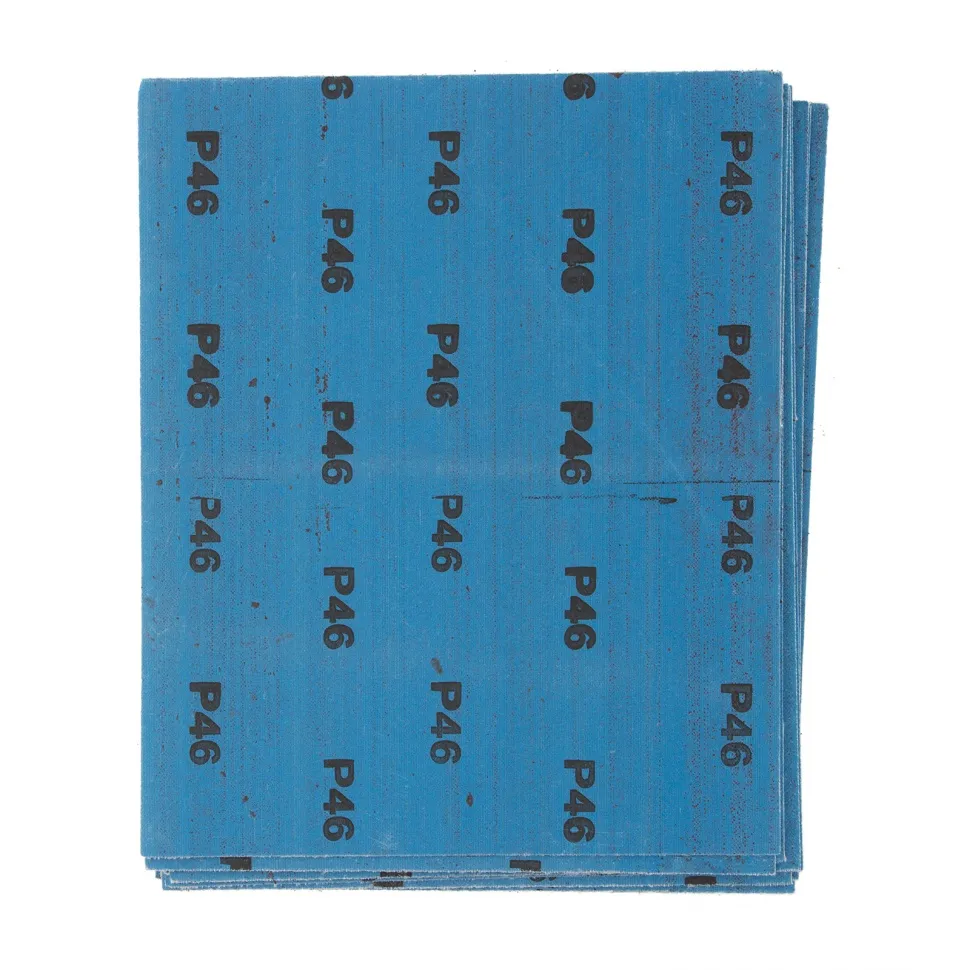 Шлифлист на тканевой основе, P 46, 230х280 мм, 10 шт, водостойкий Matrix - изображение 2