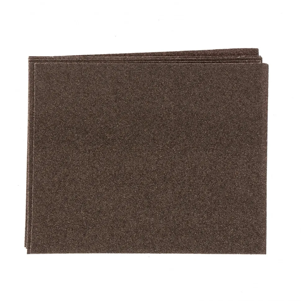 Шлифлист на тканевой основе, P 46, 230х280 мм, 10 шт, влагостойкий Сибртех