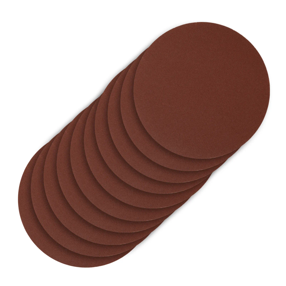 Круг абразивный на ворсовой подложке под липучку, P 500, 125 мм, 10 шт Сибртех