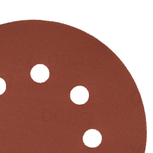 Круг абразивный на ворсовой подложке под липучку, перфорированный, P 500, 125 мм, 5 шт Сибртех - изображение 10