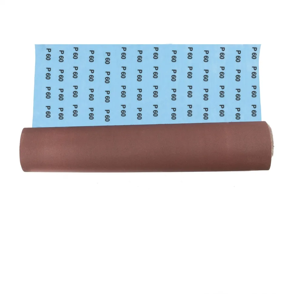 Шкурка на тканевой основе, P 60, 1000 ммх20 м, водостойкая Matrix - изображение 2