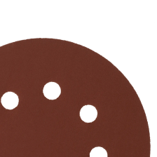 Круг абразивный на ворсовой подложке под липучку, перфорированный, P 600, 125 мм, 5 шт Сибртех - изображение 10