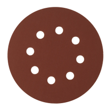 Круг абразивный на ворсовой подложке под липучку, перфорированный, P 600, 125 мм, 5 шт Сибртех - изображение 8