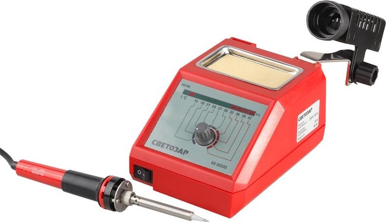 Паяльная станция аналоговая СВЕТОЗАР 48 Вт SV-55333 SV-55333