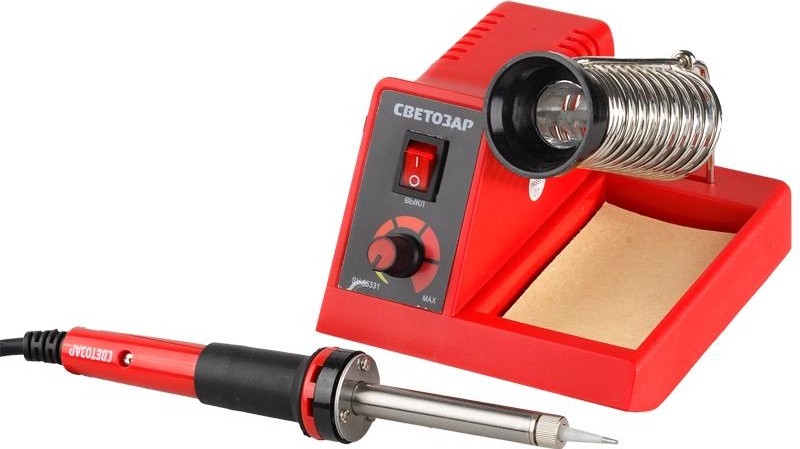Паяльная станция аналоговая СВЕТОЗАР 48 Вт SV-55331 SV-55331