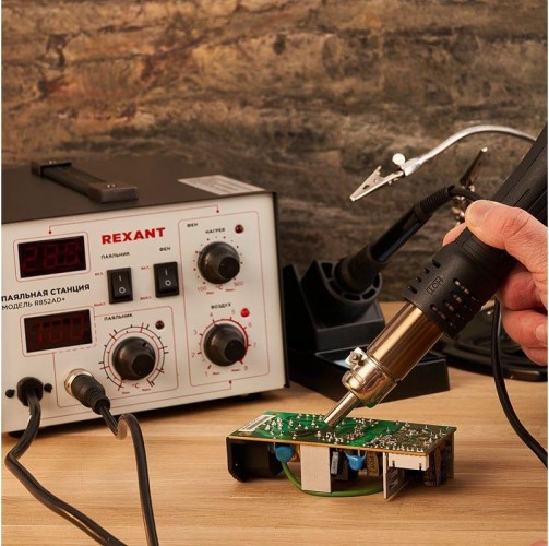 Паяльная станция REXANT 12-0724 - изображение 5