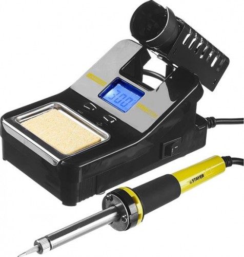 Паяльная станция цифровая STAYER ПРОФИ 48 Вт 55370 55370