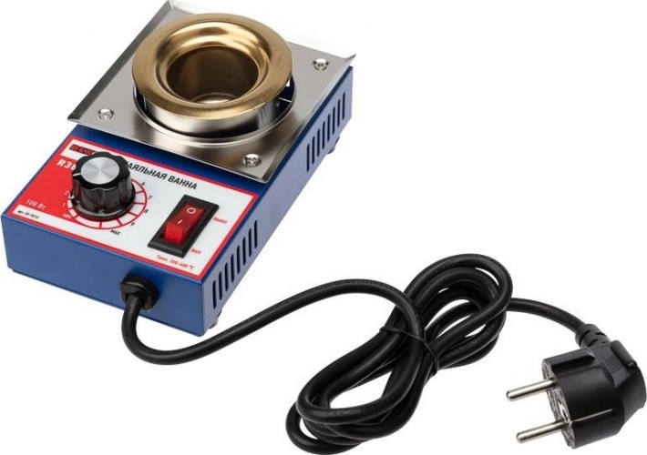 Паяльная ванна REXANT ПВ9010 100 вт, d 38 мм, 200-480 °c 09-9010