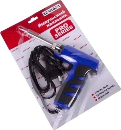 Паяльник-пистолет с керамическим нагревателем REXANT ПРОФИ 25-130 Вт двухрежимный 12-0162-1 12-0162-1 - изображение 2