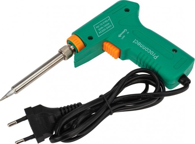 Паяльник Proconnect П0162-4 двухрежимный с керам. нагревателем, серия classic, 12-0162-4