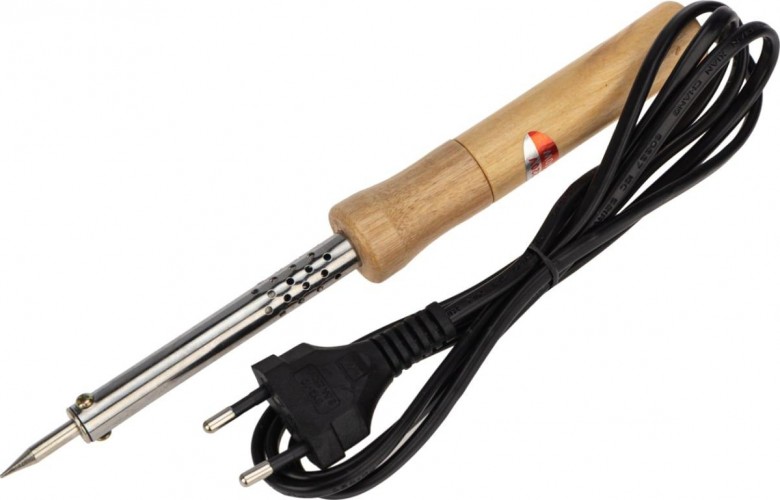 Паяльник Proconnect П0175-4 с деревянной ручкой, серия wood, 40вт, 230в, блист 12-0175-4