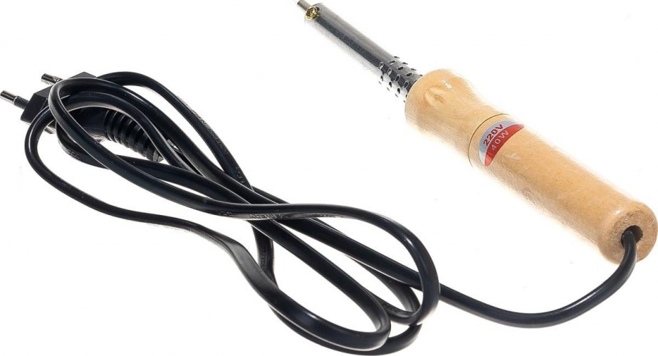 Паяльник Proconnect П0175-4 с деревянной ручкой, серия wood, 40вт, 230в, блист 12-0175-4 - изображение 2