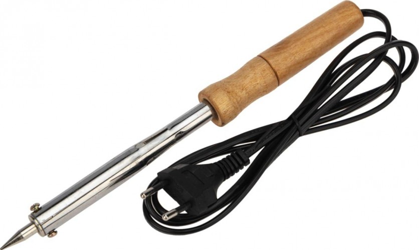 Паяльник Proconnect П0178-4 с деревянной ручкой, серия wood, 100вт, 230в, блис 12-0178-4