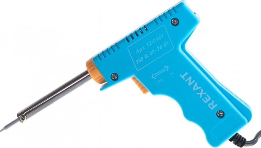 Паяльник REXANT П0161 двухрежимный, серия мастер, 30/70вт, 230в, блистер 12-0161 - изображение 4