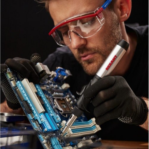 Паяльник REXANT П0501 с пьезоподжигом, газовый, 17мл, 2 насадки, блистер 12-0501 - изображение 4